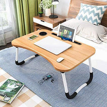 Tavolo pieghevole per computer portatile, ideale anche come tavolo per lettura e vassoio per la colazione, per letto e divano, da 60 x 40 cm - Arredi Casa