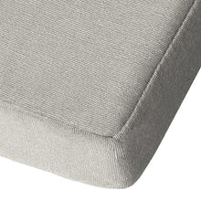 Beautissu Cuscino per Sedia a Sdraio LoftLux DC 175x45x5cm - Cuscino Imbottito sfoderabile per sedie e poltrone da Giardino - Cuscino da Giardino o da Mare - Cuscino per Sdraio da Esterni - Grigio
