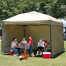 BBZZ Gazebo tendone 3 x 3 m – Gazebo pop-up impermeabile con 3 pannelli laterali – Tenda per feste di protezione UV – Panno rivestito in argento 300D