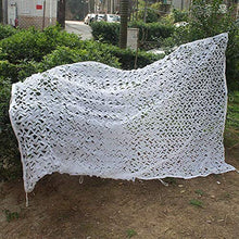 AWCPP Camo Netting Shading Net Bianco Ombreiatura Net | Camouflage Netfence Nascondi Great Shade Tent Camping Caccia Decorazione,Bianca,5 * 5M.