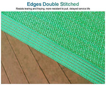 Telo Ombreggiante, Copertura di Maglia Esterna Panno Verde Ombra, 85% di Rete Resistente Ai Raggi UV con Gommini, Rete Parasole per Parasole per Piante da Serra, Piante da Giardino, Rete da Giardino