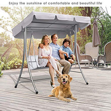 Winnfy - Copertura di ricambio impermeabile per altalena da giardino, patio, altalena