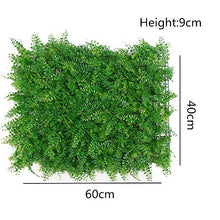 EXCLVEA Decorazione Schermo Foglia Finta all'aperto Artificiale Bosso Pannelli dello Schermo di segretezza Utilizzare for la Protezione UV Sia all'aperto o Uso Interno Recinto Backyard Decor 12 Pezzi