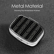 Scatola quadrata per pillole medicinali Mudcloth Fashion Pill Organizer da viaggio per pillole integratori vitamine
