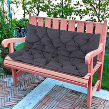 Apangpang - Cuscino per sedia a dondolo, morbido, traspirante, antiscivolo, 120 x 100 x 10 cm, cuscino in spugna, utilizzabile per giardino, terrazza, divano