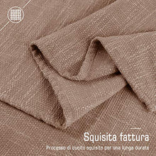 TAOCOCO Telo copridivano 195 * 210 cm Foulard copridivano Elegant Seam copridivani Marrone