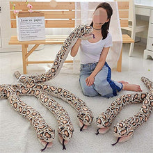 GCCLCF Simulato Serpente Giocattolo Peluche Orrore Prop Cuscino Divano Camera da Letto