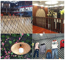 AI LI WEI Protective Net Decoration/Recinto Bambini Net Balcone anticaduta Net Net Cat Stair Protezione e Sicurezza Decorazioni Net Net Net Kindergarten Playground Stadio Multiuso Nero (Size : 1x10m)