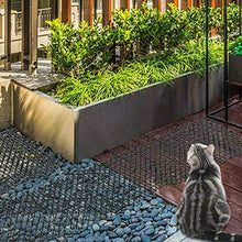 TANGX Garden Cat Scat Spike Mat,Anti-Cat Network Grab Stopper Prickle Strip per Interni Ed Esterni