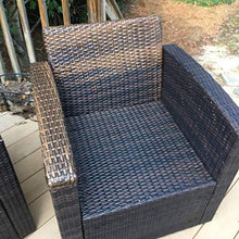 Bayda - Kit di riparazione in rattan sintetico, piatto, per riparare mobili da giardino