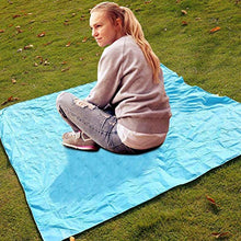 Dapuly Tappetino pieghevole da viaggio in nylon per campeggio, impermeabile, resistente all'umidità