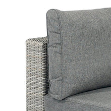 Schlichter Möbel Giardino Mobili da Giardino Divano Lounge Divano Illias polyrattan 1er – Elemento Centrale