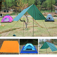 Warooma - Tenda impermeabile e leggera, 1,5 m x 2,2 m, per campeggio, zaino in spalla, picnic