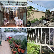 SFGSA Telone Premium Protettivo Heavy Duty Telo Isolante con Occhielli in PE Impermeabile Antistrappo Cortile Copertura Vegetale,8mX10m