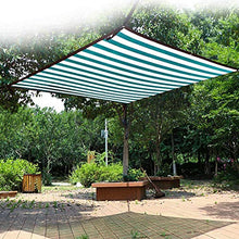 MY1MEY Rete ombreggiante, Rete dell'ombra dell'80% con Occhielli, Rete ombreggiante a Righe rettangolari, per Serra Giardino Domestico, con Occhielli 8 Pin(6x6m/19.68x19.68ft)