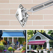 Magicfun Kit di Montaggio per Tenda per Vela Rettangolare a Scomparsa, Kit di Fissaggio Kit Hardware per Vela in Acciaio Inox