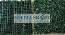 ITALFROM Siepe Finta Artificiale Sintetica Arelle Tipo Bosso Scuro a Piastrella 50X50 4987
