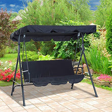 YOUCHOU - Copertura per cuscino per altalena, amaca a 3 altalena, per balcone, giardino Verde