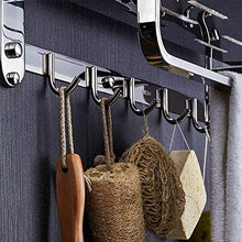 IUYJVR Mensola per Bagno a Parete in Acciaio Inossidabile con portasciugamani e Gancio per Bagno e Cucina. Risparmia Spazio