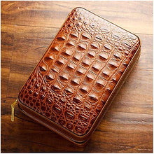 SCDZS Cigar Box Cigar Humidor - Cuoio di buona Tenuta Desktop Cigar Humidor Cigar Portable Storage Box