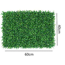 YLiansong-home Siepe Artificiali, Pannelli Artificiale bosso Faux Verde Bosso Parete Mat Privacy Screen UV Recinzione protetta Patio Backyard Garden 12 Pezzi per Balcone Recinzione