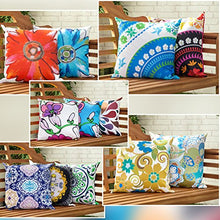 Cuscino riempito con gocce di perle colorate, impermeabile, per esterni, giardino, 45 cm