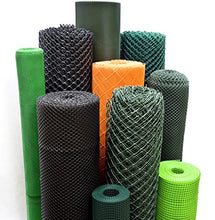30 m² rete in plastica per recinzioni, 1,2 m di altezza x 25 m lunghezza maglie 5 mm protezione dal rumore