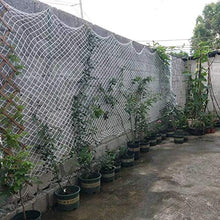 ZGQSW Rete da Giardino, Rete Anticaduta for Bambini, Rete Protettiva for Esterni, Adatta for Isolamento Decorativo Ringhiera Scale Balcone Pet Corda Arrampicata Tessuto Bianco