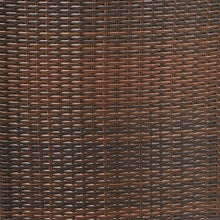 Outsunny Set 2 Pezzi Mobili da Giardino in Rattan con 1 Tavolo e 2 Sedie con Cuscini, Design Salvaspazio, Marrone