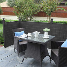 SONGMICS GPF099G Canniccio Frangivista in Plastica, Paravista per Recinzione di Giardino, Terrazza e Balcone, Persiane Paravento per Esterno, Grigio, 90 x 900 cm