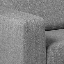 Amazon Brand - Movian Morat - Divano a 3 posti, 90 x 212 x 80 cm (Lu x La x A), grigio chiaro