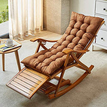 Iyom Zero Gravity, Sedie a Sdraio, Sedia da Campeggio, Lettino Prendisole, Sedia a Dondolo Pieghevole in Legno Balcone Sedia con Schienale Regolabile in bambù con poggiatesta e Massaggio ai Piedi