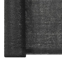 Oushome Rete per Privacy in HDPE 1x25 m Nera 150 g/m2