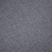 vidaXL Divano a 3 Posti in Tessuto Grigio Scuro Sofà Salotto Divanetto Canapè