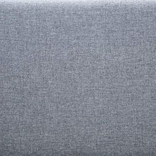 Festnight Divano Letto con Materasso Memory Foam Grigio Chiaro in Tessuto