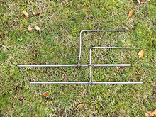 Irony24 - Antivento in ruggine, 150 x 65 cm, con ancoraggio a terra