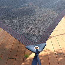Net Mesh Shade Net, Sunblock Nero 60-70% Bordo in Tessuto Plastificato con Occhielli, Ideale per Piante/Canile/Tetto (Size : 10x10m)
