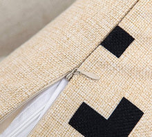 TELLW cuscino fodera in cotone cuscini cuscino custodia sofa tenere federa