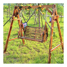 DGHJK Sedia a Dondolo da Esterno per Patio Mobili da Giardino da Cortile Amache da stupore Pigro Panca da Altalena Adatta per Patio, Giardino, Bordo Piscina, Balcone