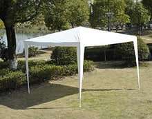 Outsunny-Gazebo da Giardino Tenda da Esterno Impermeabile Struttura in Acciaio 3x3m Bianco