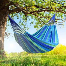 Amaca Amaca Da Campeggio Doppia Hamak Rede De Dormir Hamac Sedia A Dondolo Letto Outdoor Hamaca Mobili Da Giardino Muebles Striscia Colorata Tela
