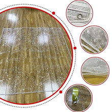 Telo MYAN Impermeabile, Telone Protezione per Esterno PVC Vinile Leggero Resistente alle Intemperie Copertina per Gazebo Pergola Balcone Pianta (Color : Clear, Size : 1.6x3m/5.2x9.8ft)