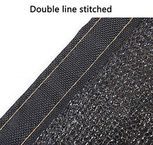 Rete ombreggiante Telo Rivestito in Tessuto al 90% Sunblock con Occhielli per Coperture di Piante, Serra, Fienile O Canile, Nero (Dimensioni : 10x10M)