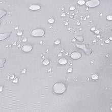 HUACHENG Coperture per mobili da Giardino per Patio Esterno   Coperture per sedie Impermeabili da Pioggia e Neve per Sedia Imbottita Copertura Antipolvere-Argento, 330X220X70cm