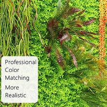 Siepe Artificiale per Balcone 12 Pezzo artificiale bosso Pannelli Topiary Hedge Impianto utilizzare for la protezione UV dello schermo di segretezza esterna e della decorazione dell'interno