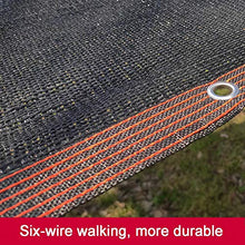 XIAOXIAO Rete ombreggiata Ombrellone con Copertura in Rete E Perforazione Criptata con Ispessimento Protezione Solare Fiore da Giardino Rete Solare Agricoltura Rete Ombreggiante Rete (Size : 3x8m)