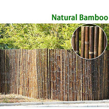 HUHUO Paravento per Balcone, Paravento da Giardino Paravento da Giardino in bambù Naturale Rullo di schermatura per Recinzione dal Vento e dal Sole Divisorio per Patio