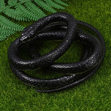 NUOBESTY Giocattolo Serpente Artificiale Realistico Serpente Falso Modello Trucco Scherzo Serpente Festa Giocando Falso Giocattolo Figurina Animale