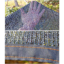 YS Protezione Solare Multiuso per Esterni in Tessuto ， 75% Protezione Solare con Occhielli per Giardino Patio Nero,Nero,2X2M
