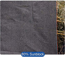 Mirui Rete Ombra Nera for Garden 80% UV Parasole Vela Ombra Panno con Occhielli for Serra Patio Backyard Prato Piante (Dimensioni: 3m x 6m) Dimensione: 5m x 7m (Size : 5m x 6m)